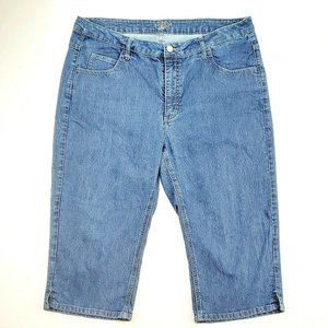 riders by lee midrise capri